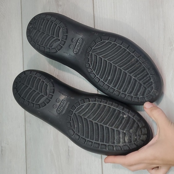 Crocs Women Kadee Comfort Rubber Loafer Flats shoes sz 10 - Picture 10 of 11
